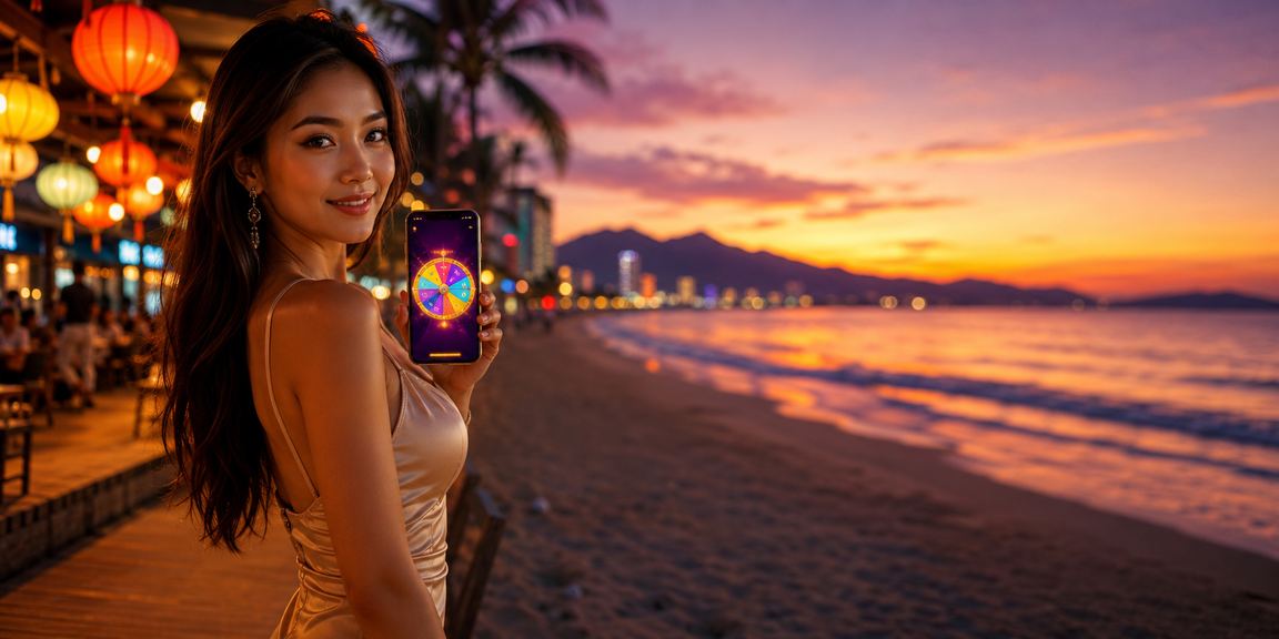 Máy slots sôi động ở Đà Nẵng về đêm