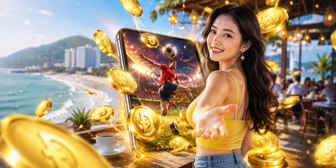 Người chơi cá cược thể thao tại Vũng Tàu thưởng thức cà phê